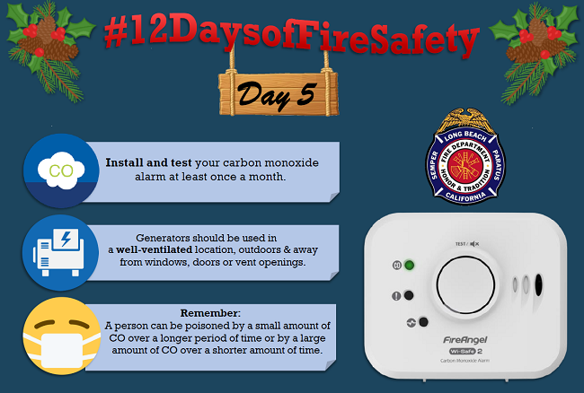 12 Days of Fire Safety - Day 5