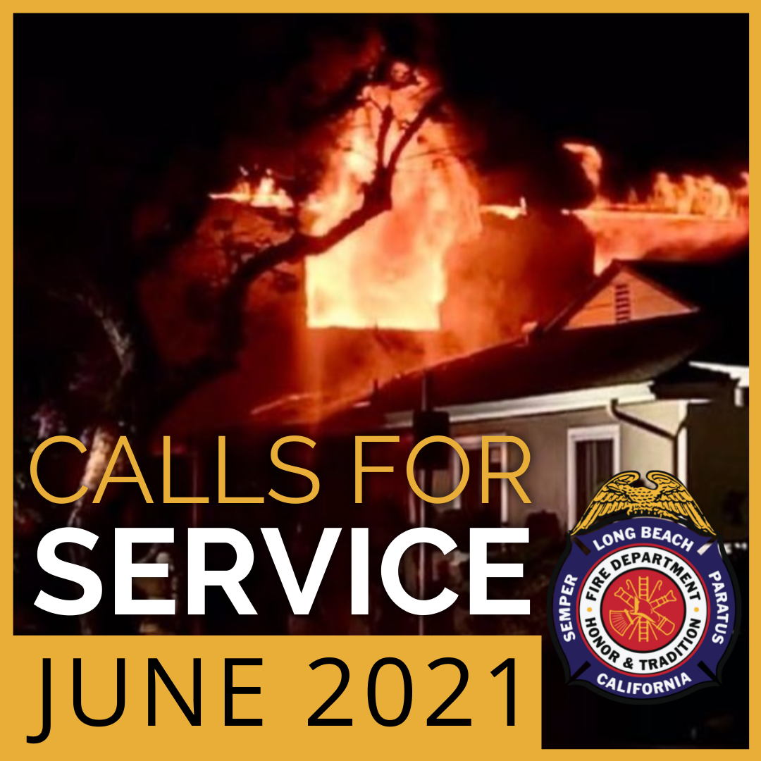 June 2021 Calls for Service Graphic