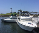 Dockside boat and bed photo