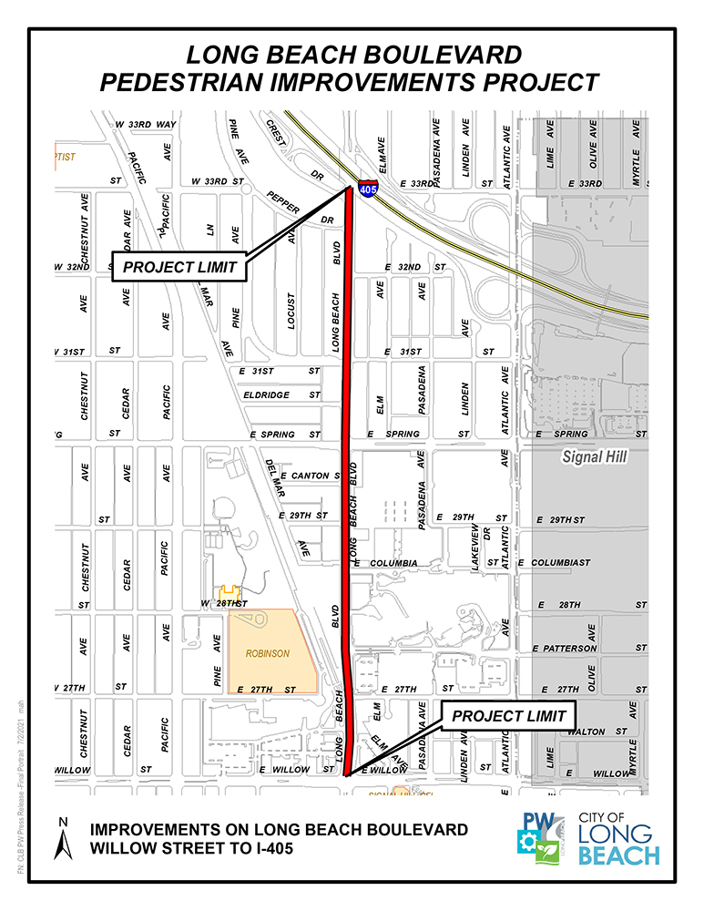 LB Blvd Ped Improvement Project
