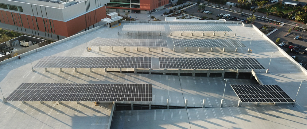 solar canopies